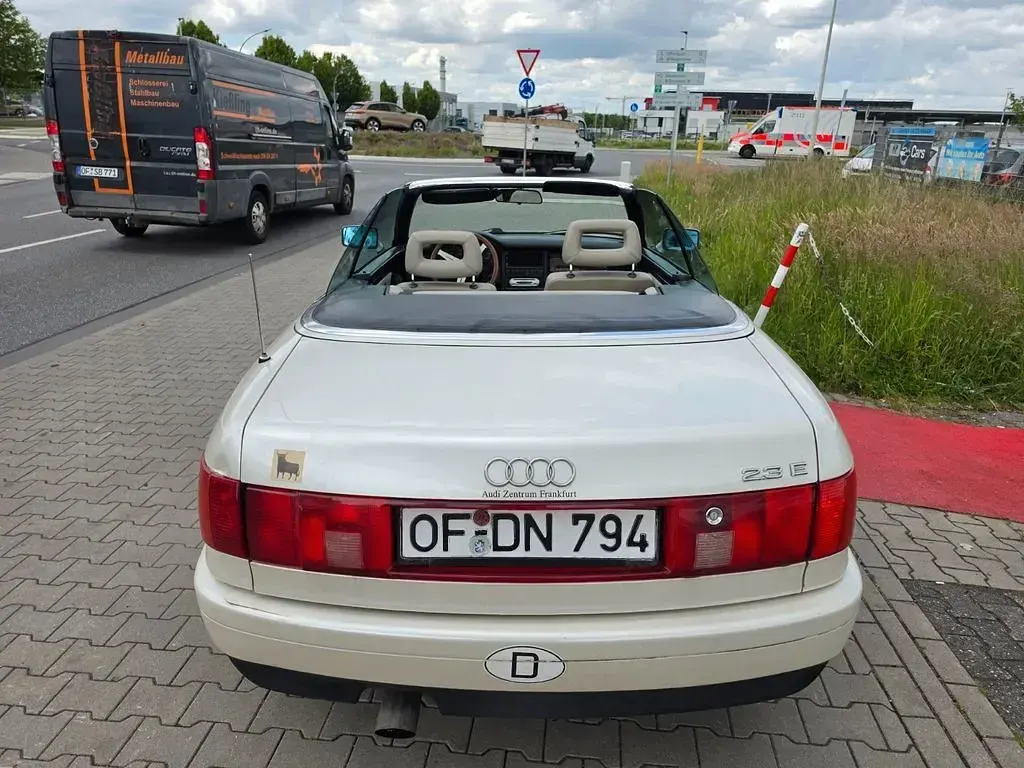 Gebraucht Audi 80 133 PS (97 kW) 1992 Weiß Cabrio