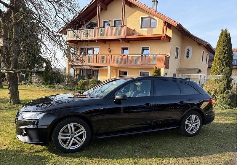 Gebraucht Audi A4 S-Line 163 PS (119 kW) 2021 Schwarz Kombi