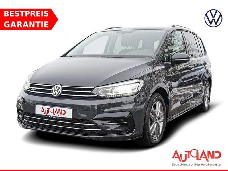 Grau Gebraucht 2019 VW Touran R-line Van / Kleinbus | 24.900 € (Guter Preis) - Bild 1/4