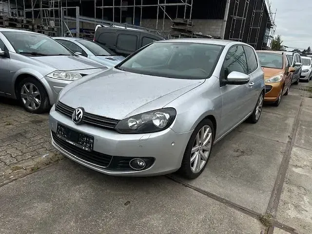 Gebraucht VW Golf VI Highline 160 PS (117 kW) 2008 Silber Kleinwagen