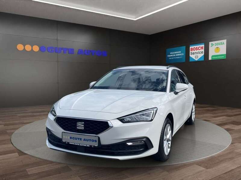 Candy white Gebraucht 2022 Seat Leon Style Kombi | 20.990 € (Fairer Preis) - Bild 1/4