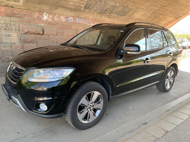 Gebraucht Hyundai Santa Fe Premium 197 PS (144 kW) 2012 Schwarz SUV