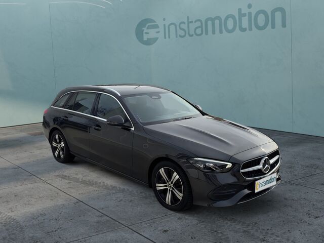 Grau Gebraucht 2022 Mercedes C200 Advanced Kombi | 35.205 € (Etwas zu teuer) - Bild 1/2