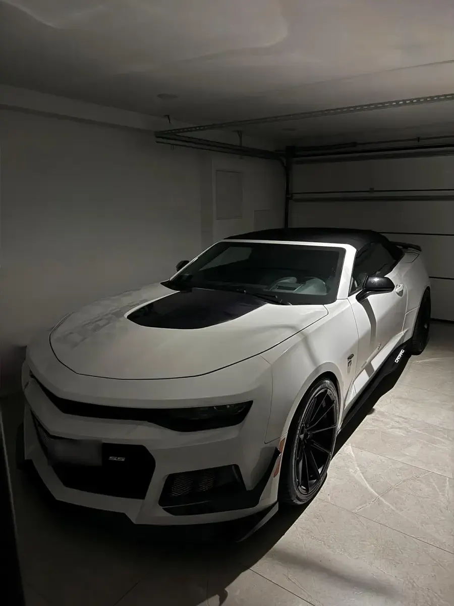 Gebraucht Chevrolet Camaro ZL1 461 PS (339 kW) 2019 Weiß Cabrio