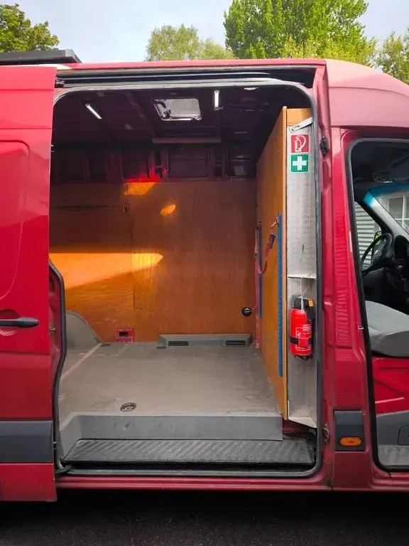 Gebraucht VW Crafter 163 PS (119 kW) 2009 Rot Van