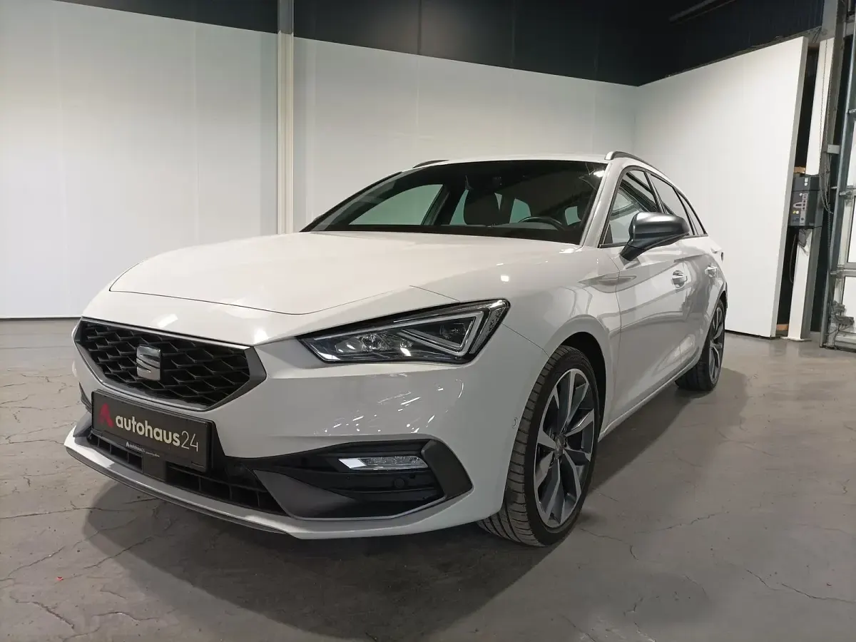 Gebraucht Seat Leon FR 150 PS (110 kW) 2021 Weiß Kombi