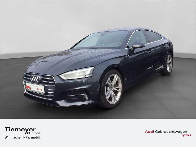 Grau Gebraucht 2017 Audi A5 Sportback Sport Kleinwagen | 29.980 € - Bild 1/4