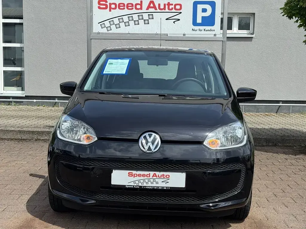 Gebraucht VW up! Move 60 PS (44 kW) 2016 Schwarz Kleinwagen