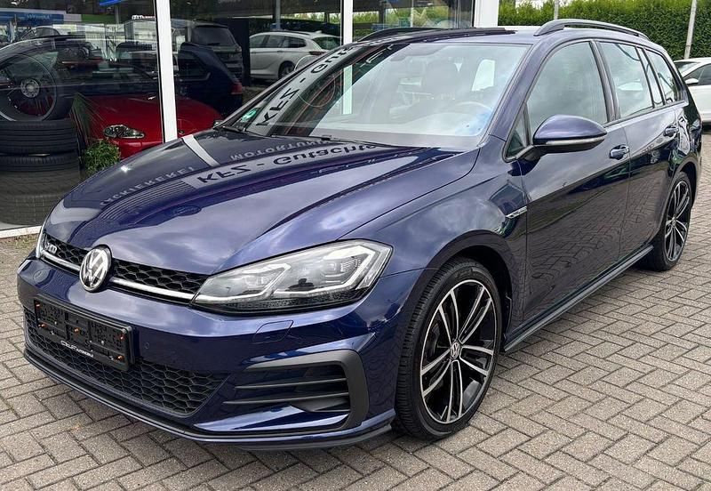 Atlantic blue Gebraucht 2018 VW Golf VII GTD Kombi | 13.200 € (Guter Preis) - Bild 1/4
