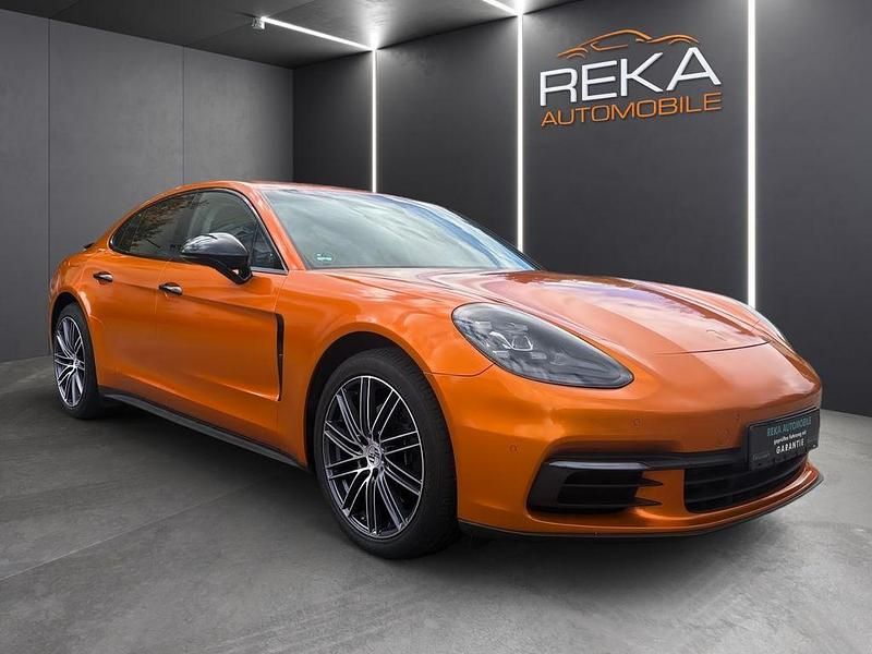 Grau Gebraucht 2017 Porsche Panamera Basis Limousine | 57.699 € (Teuer) - Bild 1/4