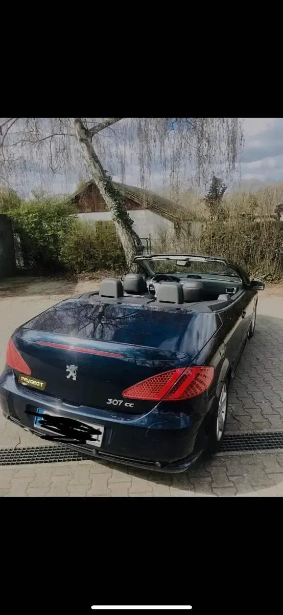 Gebraucht Peugeot 307 CC 136 PS (100 kW) 2007 Blau Cabrio