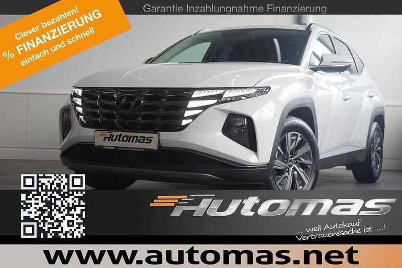 Polar white / sol Gebraucht 2021 Hyundai Tucson Select SUV | 24.890 € (Fairer Preis) - Bild 1/4