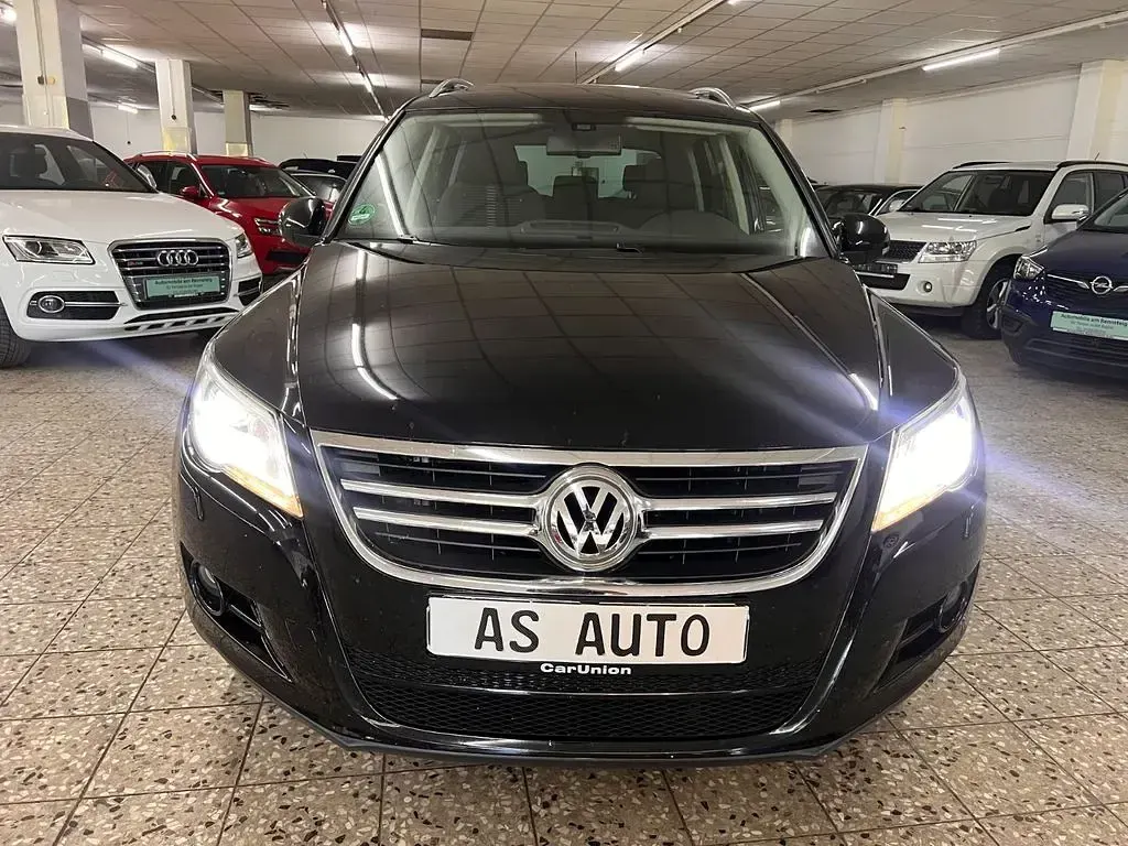 Gebraucht VW Tiguan Sportline 170 PS (125 kW) 2009 Schwarz SUV
