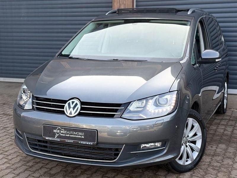 Gebraucht VW Sharan Highline 220 PS (161 kW) 2017 Grau Van / Kleinbus