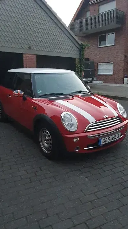 Käytetty Mini Cooper 116 HP (85 kW) 2005 Punainen Viistoperä