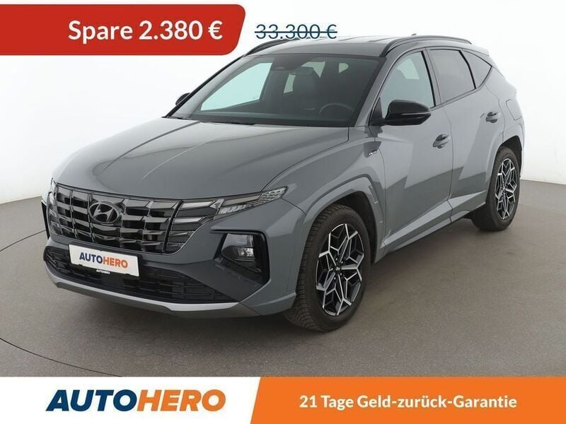 Grau Gebraucht 2023 Hyundai Tucson N Line SUV | 30.920 € (Guter Preis) - Bild 1/3