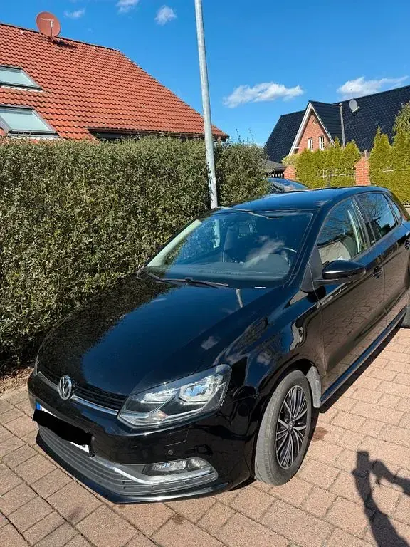 Usata VW Polo Comfortline 75 CV (55 kW) 2016 Nero Berlina