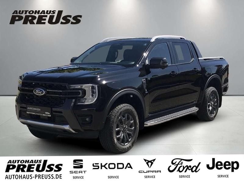 Schwarz Gebraucht 2024 Ford Ranger Wildtrack Abholung | 52.995 € - Bild 1/4