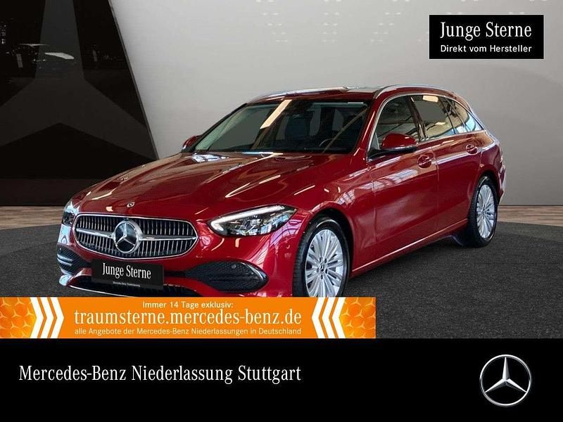 Rot Gebraucht 2024 Mercedes C200 Avantgarde Limousine | 36.890 € (Fairer Preis) - Bild 1/3