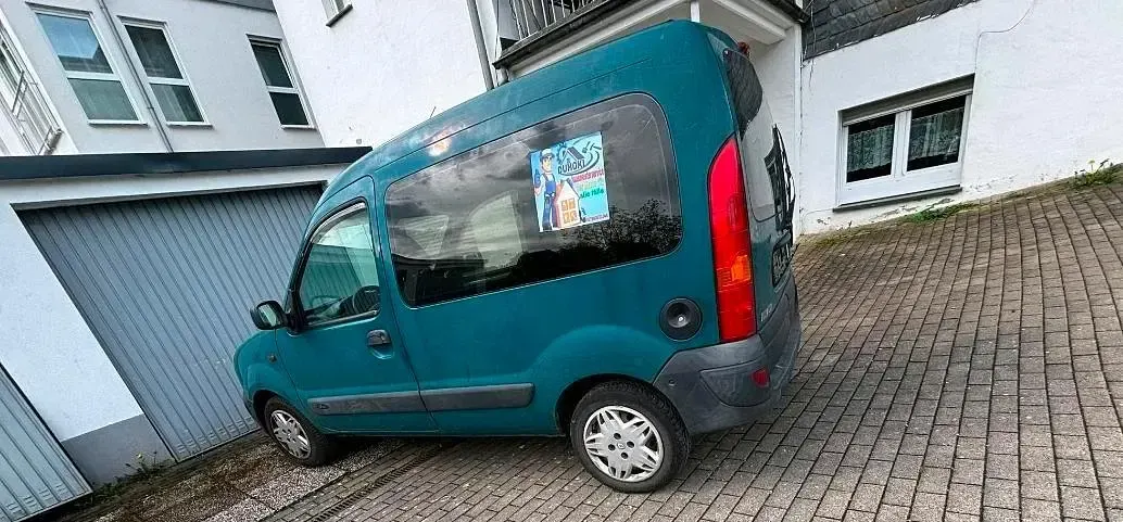 Gebraucht Renault Kangoo 70 PS (51 kW) 2003 Grün Van / Kleinbus