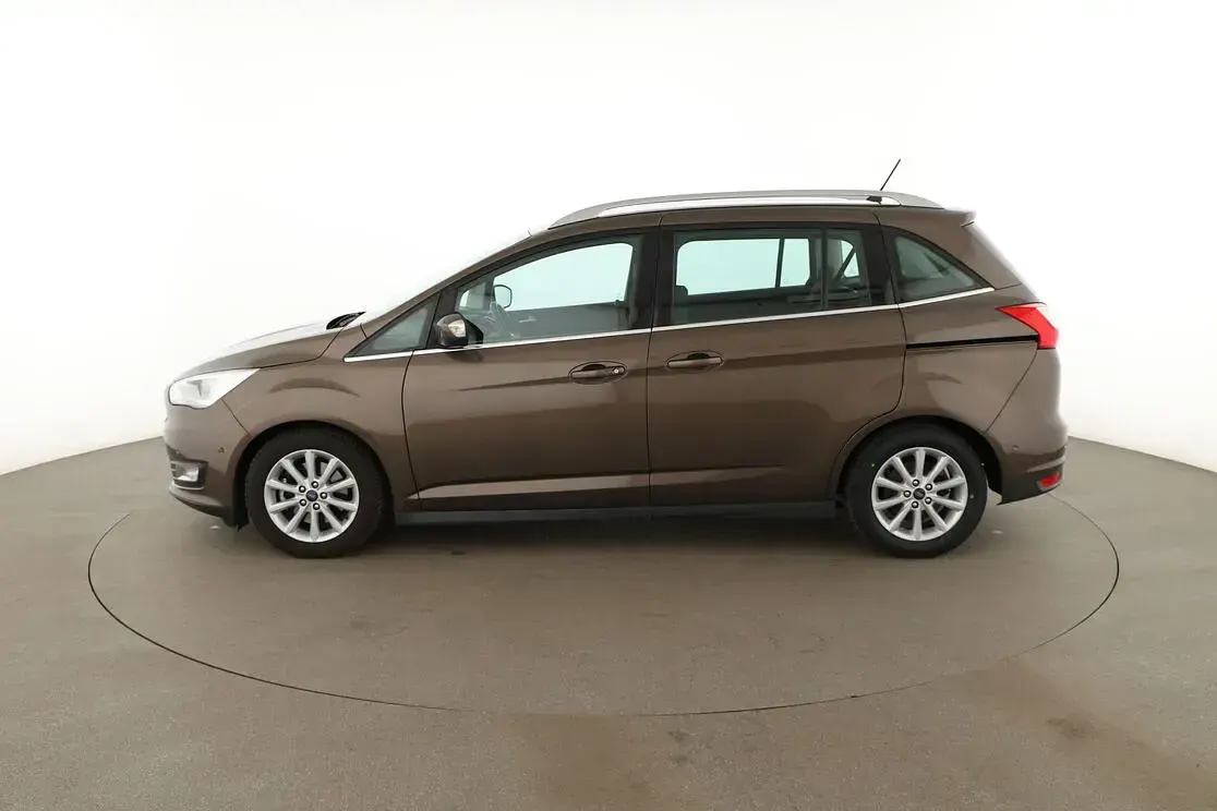 Gebraucht Ford Grand C-Max Titanium 125 PS (91 kW) 2019 Braun Van / Kleinbus