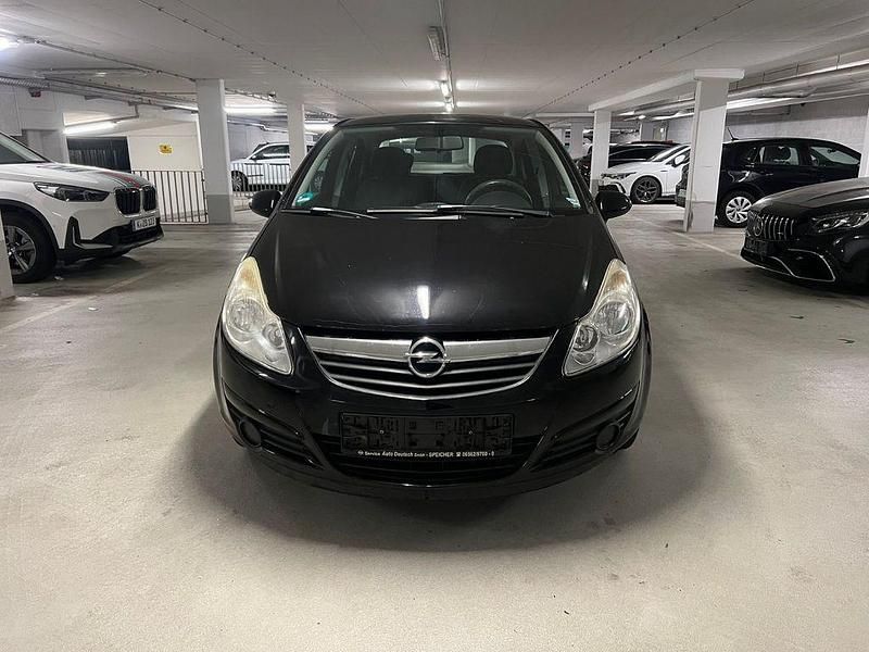 Gebraucht Opel Corsa Basis 80 PS (58 kW) 2008 Schwarz Kleinwagen