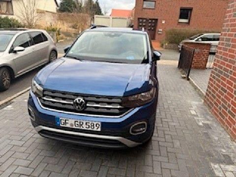 Blau Gebraucht 2022 VW T-Cross Active SUV | 20.800 € (Guter Preis) - Bild 1/4
