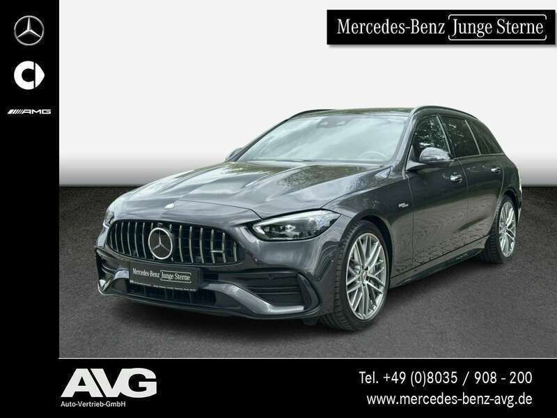Lack graphitgrau Gebraucht 2024 Mercedes C43 AMG AMG Kombi | 62.800 € (Fairer Preis) - Bild 1/4