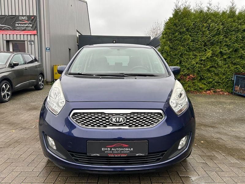 Gebraucht Kia Venga Attract 90 PS (66 kW) 2011 Blau Kleinwagen