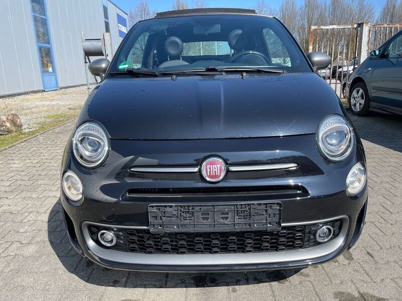 Schwarz Gebraucht 2017 Fiat 500S S Cabrio | 6.950 € (Fairer Preis) - Bild 1/4
