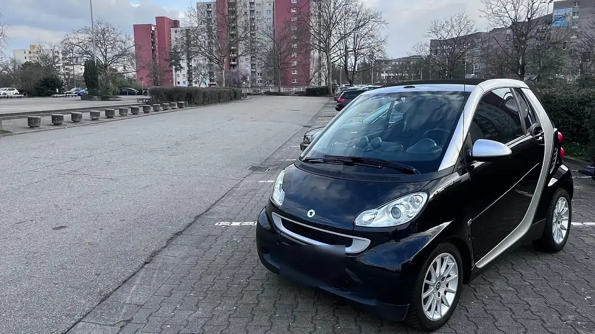 Gebraucht Smart ForTwo Cabrio 71 PS (52 kW) 2007 Schwarz Cabrio