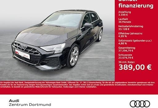 Gebraucht Audi A3 S-Line 150 PS (110 kW) 2025 Schwarz Limousine