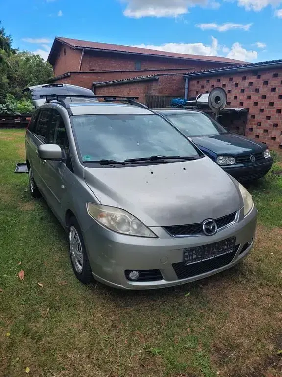 Gebraucht Mazda 5 116 PS (85 kW) 2006 Silber Van / Kleinbus