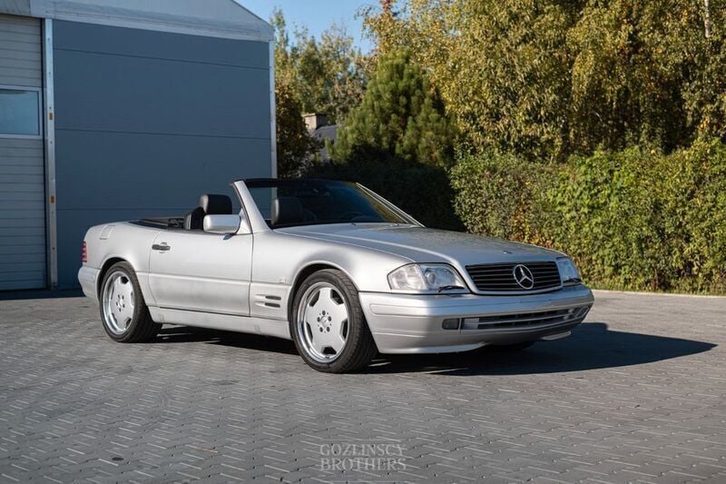 Gebraucht Mercedes SL320 231 PS (169 kW) 1997 Silber Cabrio