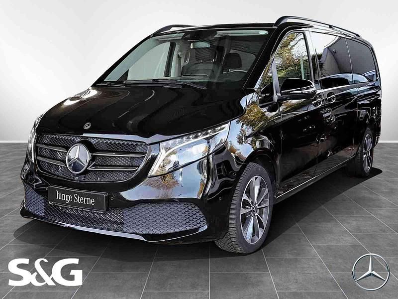Obsidianschwarz Gebraucht 2024 Mercedes V300 Avantgarde Van / Kleinbus | 62.970 € (Fairer Preis) - Bild 1/4