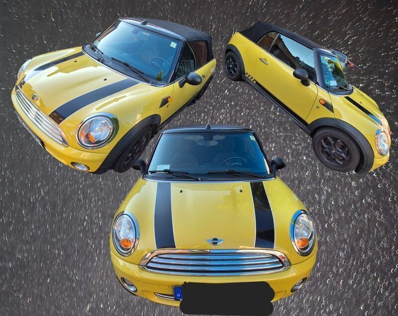 Gelb Gebraucht 2010 Mini One Cabriolet Cabrio | 6.700 € (Guter Preis) - Bild 1/4