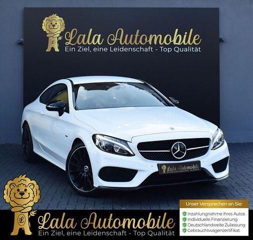 Polarweiss unilack Gebraucht 2018 Mercedes C200 AMG line Coupé | 26.980 € (Teuer) - Bild 1/4