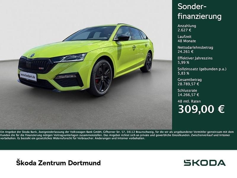Mamba grün Gebraucht 2023 Skoda Octavia RS Kombi | 26.888 € (Superpreis) - Bild 1/4