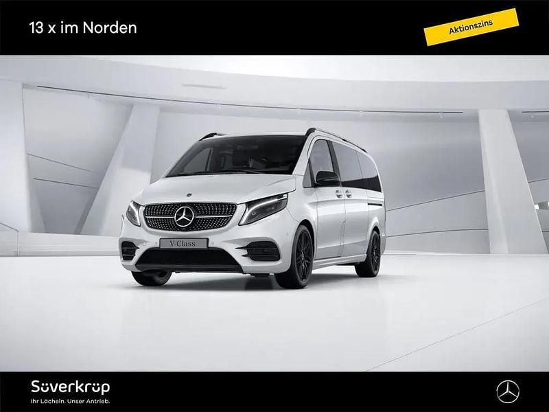 Bergkristallweiß Gebraucht 2022 Mercedes V300 AMG Van / Kleinbus | 52.890 € (Guter Preis) - Bild 1/4