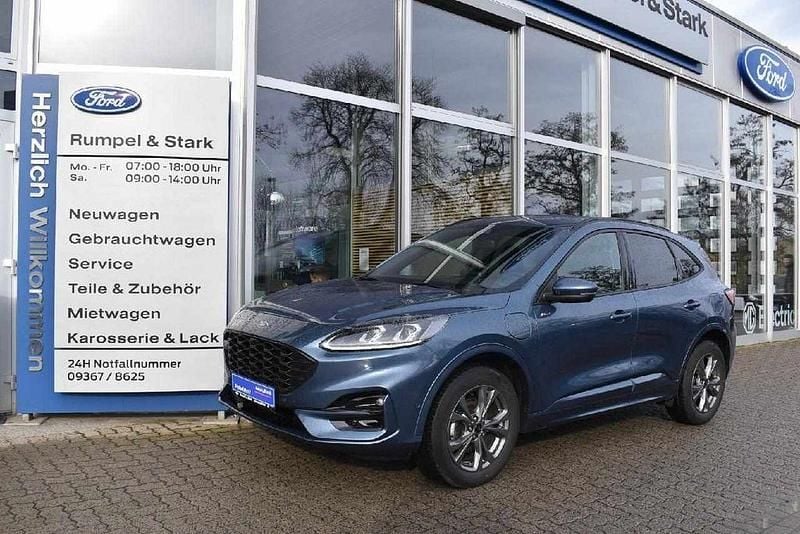 Gebraucht Ford Kuga ST-Line 224 PS (164 kW) 2022 Chromablau metallic (metallic) SUV