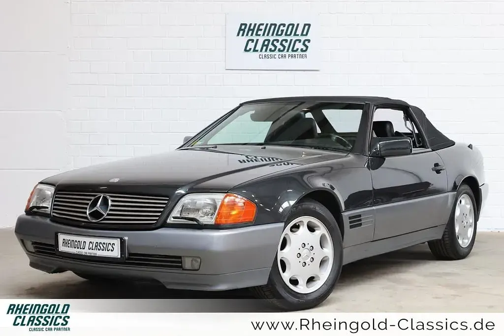 Gebraucht Mercedes SL500 320 PS (235 kW) 1993 Schwarz Cabrio