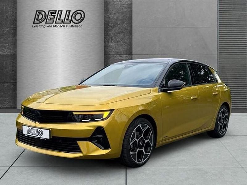 Gelb Gebraucht 2023 Opel Astra GS Line Limousine | 23.980 € (Fairer Preis) - Bild 1/4