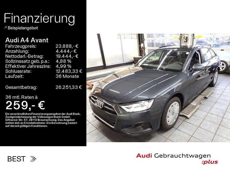 Gebraucht Audi A4 136 PS (100 kW) 2023 Manhattangrau metallic Kombi