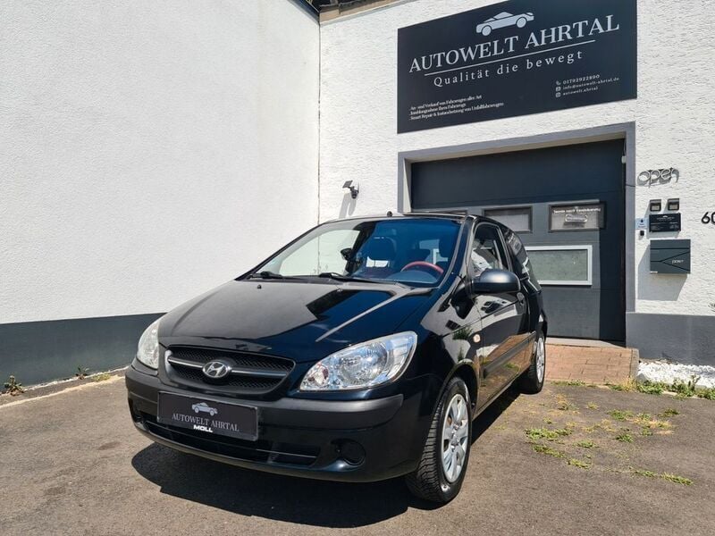 Schwarz Gebraucht 2008 Hyundai Getz GLS Kleinwagen | 3.290 € (Fairer Preis) - Bild 1/4