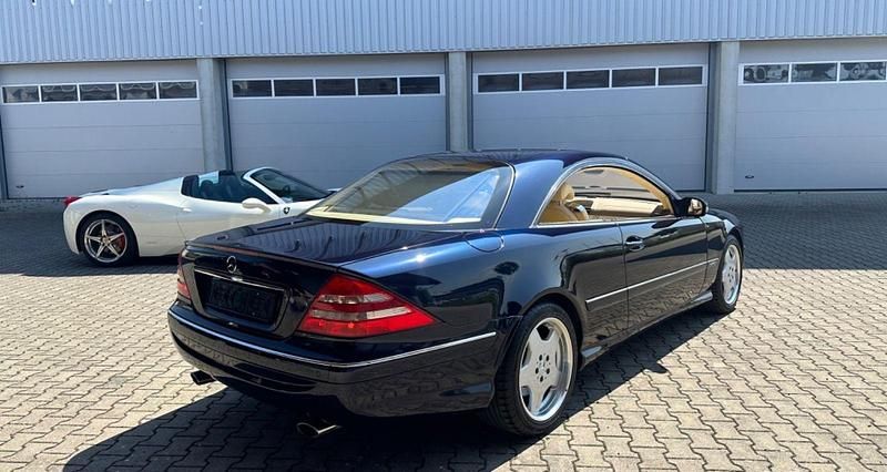 Blau Gebraucht 2001 Mercedes CL600 AMG Coupé | 19.450 € (Fairer Preis) - Bild 1/4