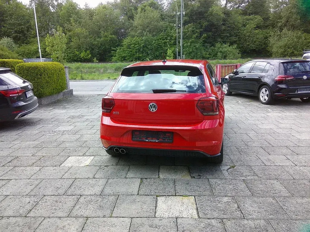 Usata VW Polo GTI 200 CV (147 kW) 2019 Rosso Utilitaria
