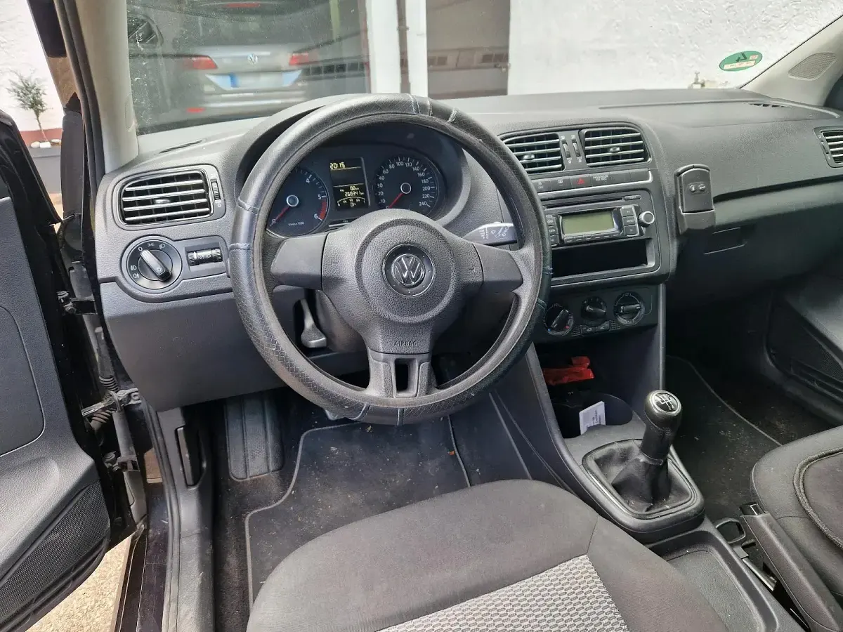 Gebraucht VW Polo 105 PS (77 kW) 2010 Schwarz Kleinwagen