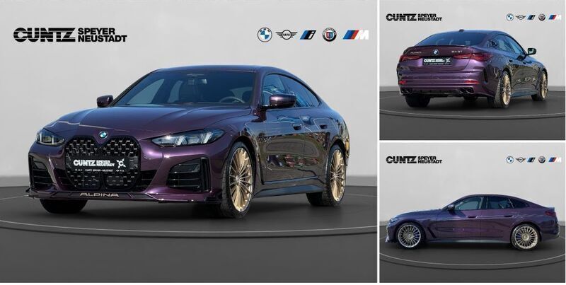 Violett Neu 2025 Alpina B4 Coupé | 125.079 € (Etwas zu teuer) - Bild 1/4