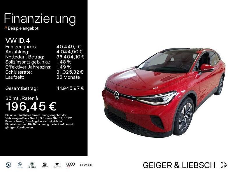 Kings red metallic Gebraucht 2025 VW ID.4 Pro SUV | 40.449 € (Superpreis) - Bild 1/4