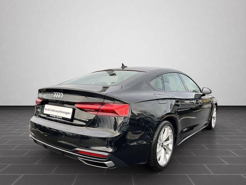 Gebraucht Audi A5 Sportback Advanced Plus 204 PS (150 kW) 2022 Mythosschwarz metallic Kleinwagen